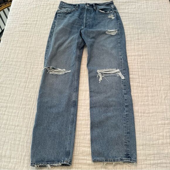 Agolde 90s Jean Size 27 Distressed - Picture 3 of 13